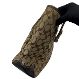 COACH SIGNATURE CANVAS TOTE BAG