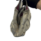 COACH SIGNATURE HORSE & CARRIAGE LARGE HOBO BAG