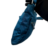 COACH NYLON SIGNATURE BLUE CROSSBODY BAG