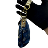 COACH SCRIPT HEART ACCORDION SHOULDER BAG