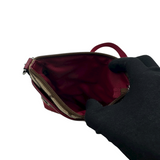 COACH RED STRIPE CROSSBODY BAG