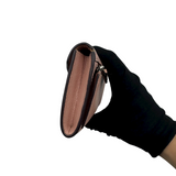 COACH TAUPE LEATHER LONG WALLET