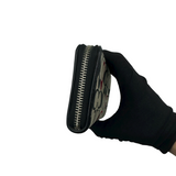 COACH BLACK & RED SIGNATURE LONG WALLET