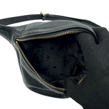 KATE SPADE BLACK LEATHER BELT BAG