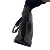 COACH BROWN SIGNATURE TOTE BAG