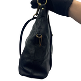 COACH BLACK LEATHER CROSSBODY BAG