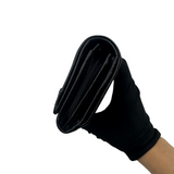 COACH BLACK SIGNATURE CANVAS WALLET