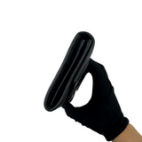 FENDI BLACK FF CANVAS CONTINENTAL WALLET