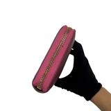 FENDI PINK ZIP-AROUND WALLET