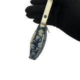 DIOR NAVY TROTTER SADDLE BAG