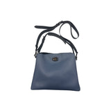 COACH BLUE PEBBLE LEATHER CROSSBODY
