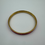 VIVIENNE WESTWOOD PINK TREASURE BOND BANGLE