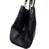 COACH BLACK MADISON PHOEBE LEATHER BAG