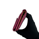 COACH SIGNATURE MAGENTA WALLET