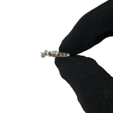 CHROME HEARTS BABY FAT CROSS DIAMOND PENDANT