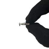 CHROME HEARTS BABY FAT CROSS SAPPHIRE PENDANT