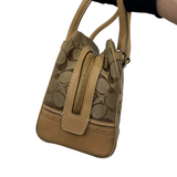 COACH SIGNATURE BOSTON SHOULDER BAG