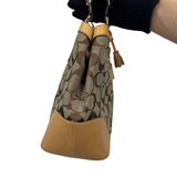 COACH SIGNATURE CANVAS TOTE BAG