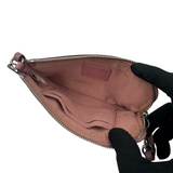 COACH PINK HEART WRISTLET