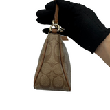 COACH SIGNATURE CANVAS SHOULDER BAG