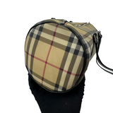 BURBERRY VINTAGE CHECK BARREL BAG
