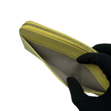 FURLA SAFFIANO YELLOW ZIP WALLET