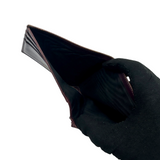 SALVATORE FERRAGAMO GANCINI FLAP LEATHER WALLET