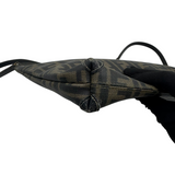 FENDI ZUCCA CANVAS SHOULDER BAG