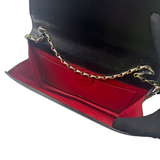 CELINE TRIOMPHE ROSETTE FLAP BAG