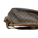 CELINE MACADAM CANVAS CROSSBODY BAG