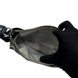 COACH SIGNATURE PATCH BLACK CROSSBODY BAG