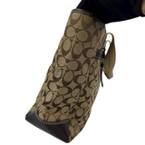 COACH SIGNATURE CANVAS TOTE BAG