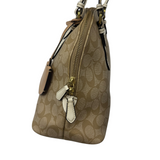 COACH SIGNATURE DOME SATCHEL BAG