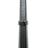 GUCCI WIDE G LOGO SIVER RING