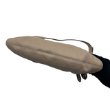 COACH TAUPE LEATHER SMALL SHOULDER BAG