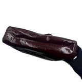 COACH BURGUNDY PATENT LEATHER TOTE