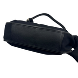 COACH BLACK NYLON SHOULDER BAG