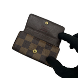 LOUIS VUITTON DAMIER EBENE 4-KEY HOLDER