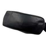 COACH BLACK LEATHER TOTE BAG