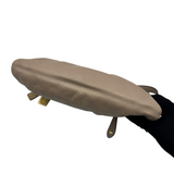 COACH TAUPE LEATHER SMALL SHOULDER BAG