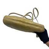 COACH TAN LEATHER HIPPIE FLAP CROSSBODY BAG