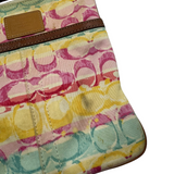 COACH HAMPTON SCRIBBLE STRIPE CROSSBODY