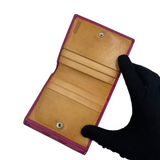 COACH SIGNATURE MAGENTA WALLET