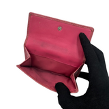 COACH SIGNATURE WALLET WITH PINK TRIM