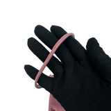 COACH PINK HEART WRISTLET
