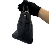 COACH LEATHER BLAKE CARRYALL SHOULDER BAG