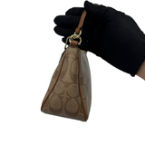 COACH SIGNATURE CANVAS SHOULDER BAG