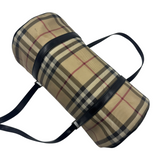 BURBERRY VINTAGE CHECK BARREL BAG