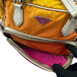 PRADA COLOURED NYLON SHOULDER BAG