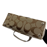 COACH SIGNATURE PYTHON PATCHWORK HANDBAG